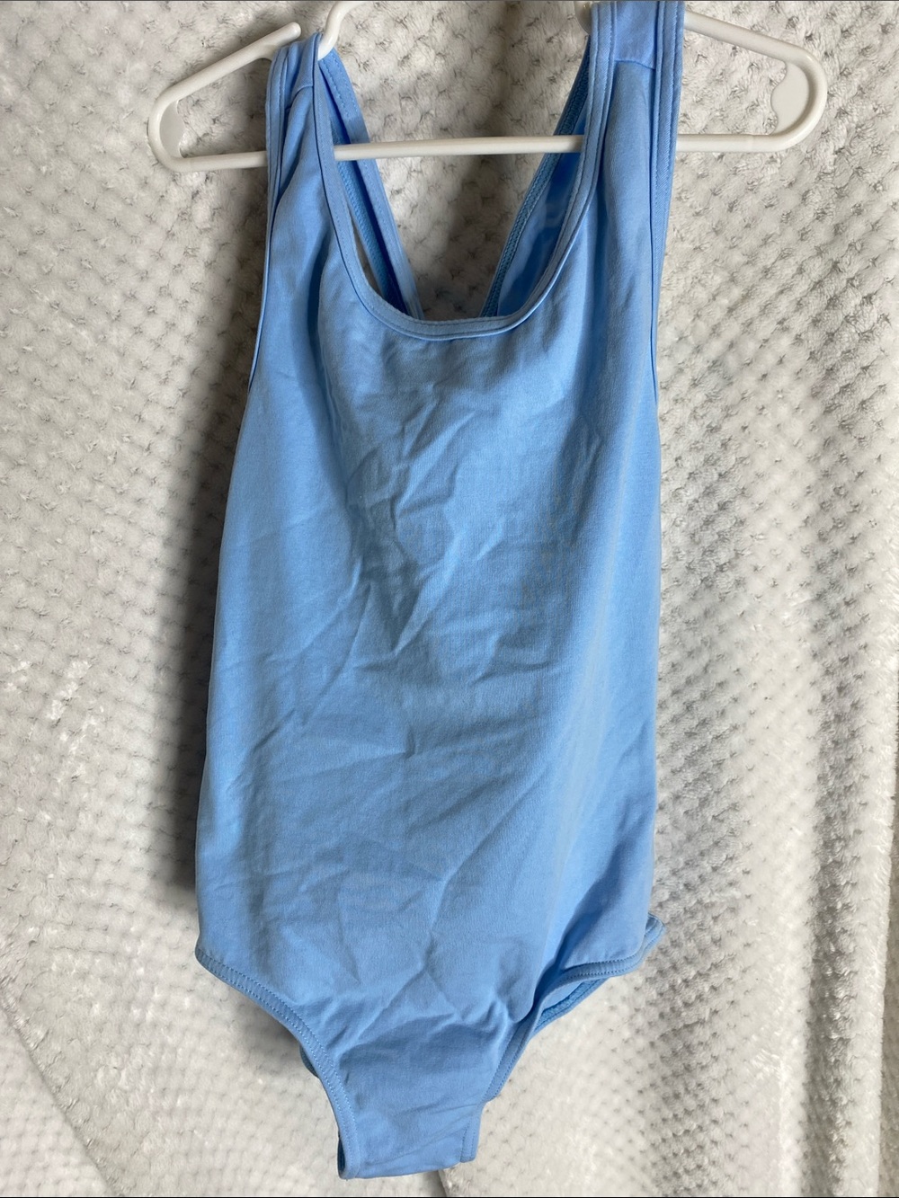 Light Blue One-Piece Leotard